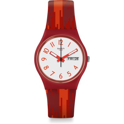 Montre Swatch Originals Medium (34mm) GR711 Red Flame