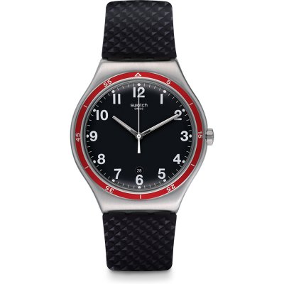 Montre Swatch New Irony Big Classic YWS417 Red Wheel