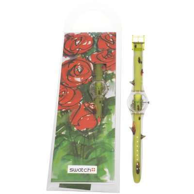 Montre Swatch Originals Medium (34mm) GK267PACK Roses Package (Piquant)