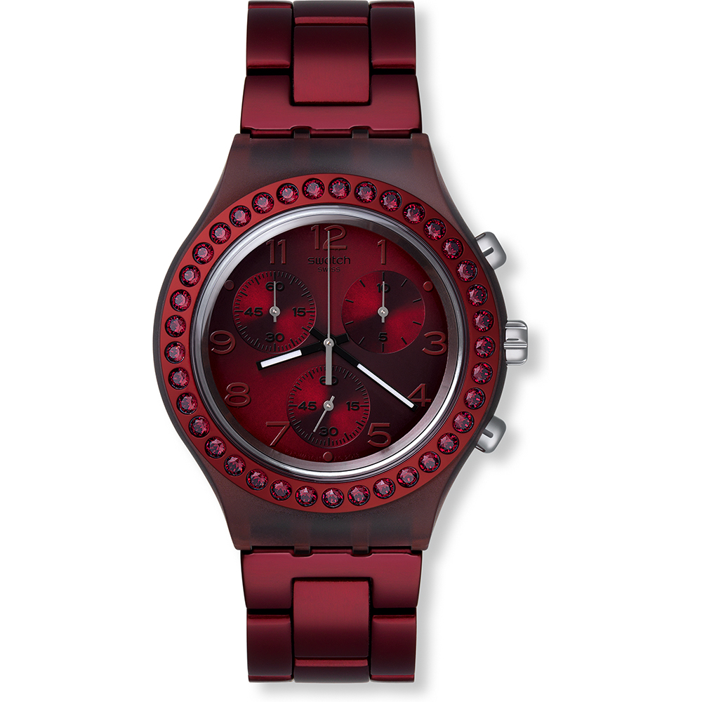 Montre Swatch Chrono SVCR1000AG Ruby Brilliance