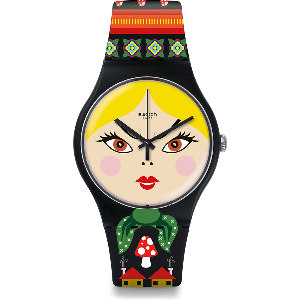 Montre Swatch Originals Large (41mm) SUOB137 Russian Beauty