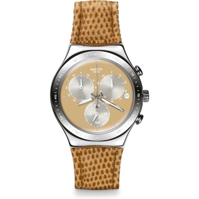 Montre Swatch Irony Chrono YCS582 Sand Dune