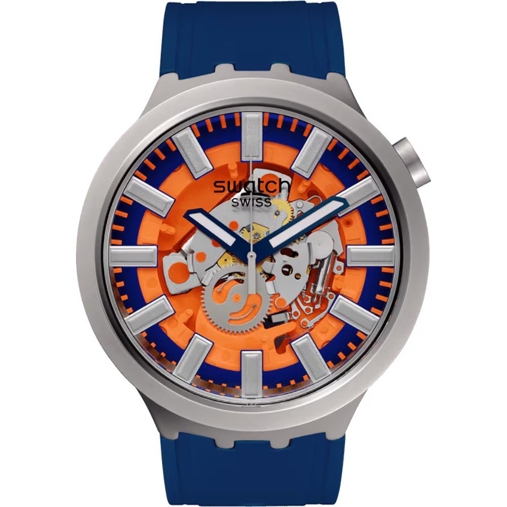 Montre Swatch Big Bold Irony SB07S114 Orange In The Works