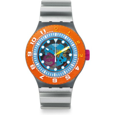 Montre Swatch Scuba Libre SUUM101 Sea-Through