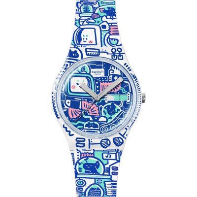 Montre Swatch Originals Medium (34mm) SO28Z702 B-Bot