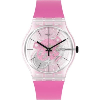 Montre Swatch Originals Large (41mm) SO29K107 Pink Daze