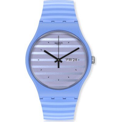 Montre Swatch Originals Large (41mm) SO29N703 Crisp Lines