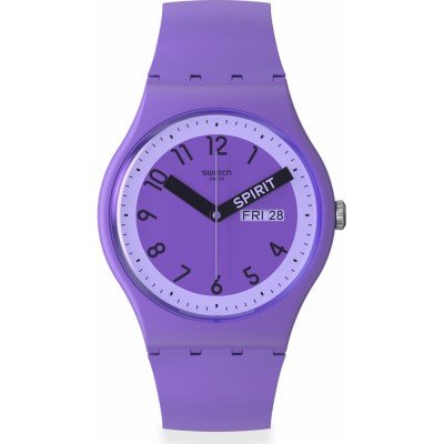 Montre Swatch Originals Large (41mm) SO29V700 Proudly Violet