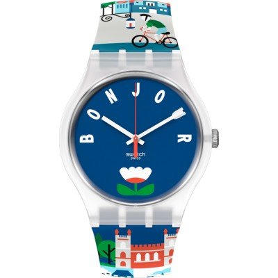 Montre Swatch Specials SO29Z100 L'Experience Montreal