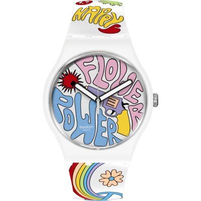 Montre Swatch Originals Large (41mm) SO32W107 Power Of Peace