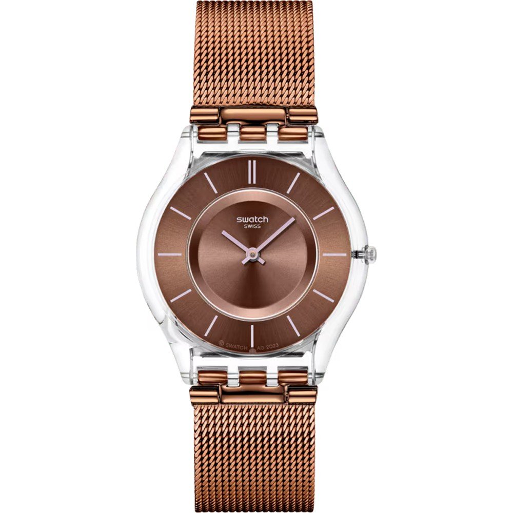 Montre Swatch Skin SS08K121M Mocha In Mind