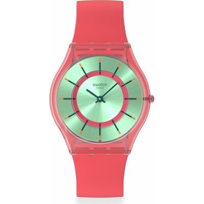 Montre Swatch Skin SS08P111 Minty Mango Dream