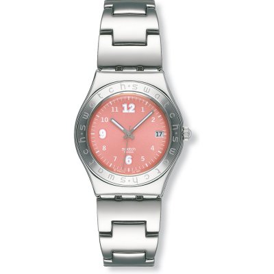 Swatch Irony Medium YLS409G Sundown Pink Fliplock montre