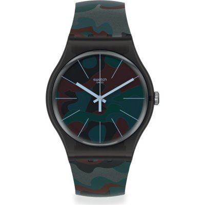 Montre Swatch Originals Large (41mm) SUOB175 Camoucity