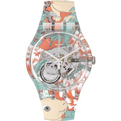 Montre Swatch Originals Large (41mm) SUOK145-062 SXY - Rabbit