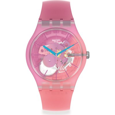 Montre Swatch Originals Large (41mm) SUOK151 Supercharged pinks