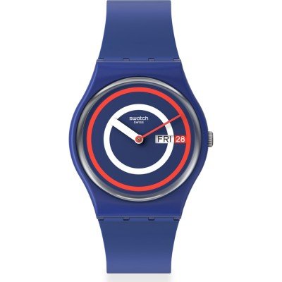 Montre Swatch Originals Medium (34mm) SO28N703 Blue To Basics