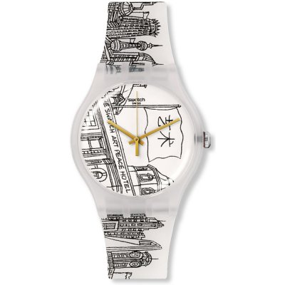 Montre Swatch Originals Large (41mm) SUOZ197 The Swatch Art Peace Hotel