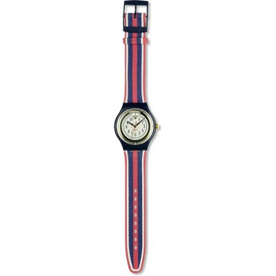 Montre Swatch Automatic SAN105 Time & Stripes