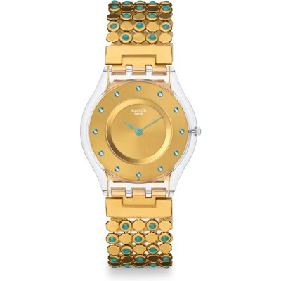 Montre Swatch Skin SFK385G Turquoise Romantic