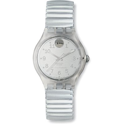 Montre Swatch Automatic SAK128 Virtual Silver