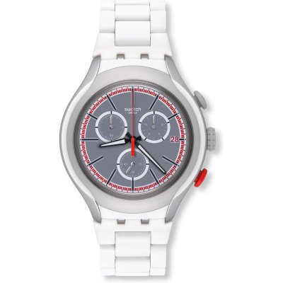 Montre Swatch XLite Chrono YYS4019AG White Attack