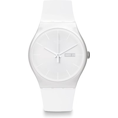 Montre Swatch Originals Large (41mm) SUOW701 White Rebel