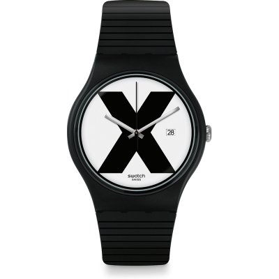 Montre Swatch Originals Large (41mm) SUOB402 Xx-Rated Black