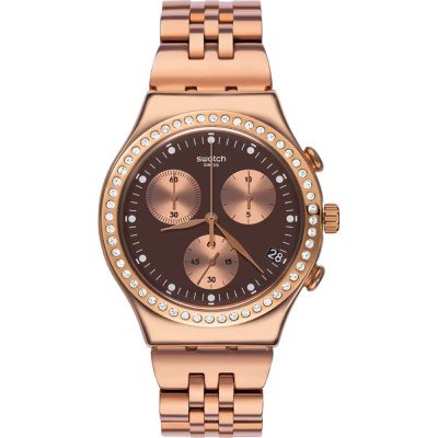 Montre Swatch Irony Chrono YCG414G Precious rose