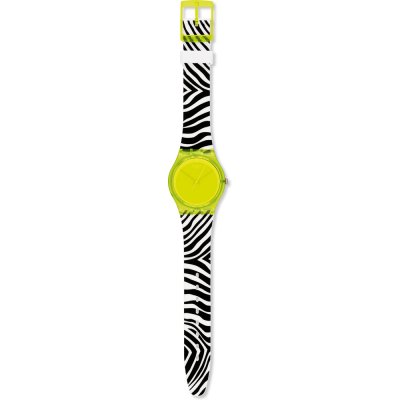 Montre Swatch Originals Medium (34mm) GJ131 Yellow Zeb