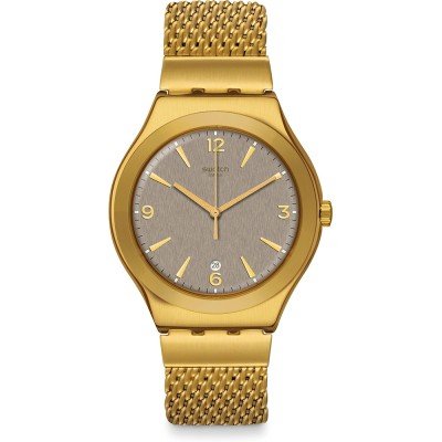 Montre Swatch New Irony Big Classic YWG409M Mesh o'honey