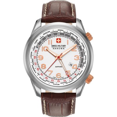 Montre Swiss Military Hanowa 06-4293.04.001 Worldtimer