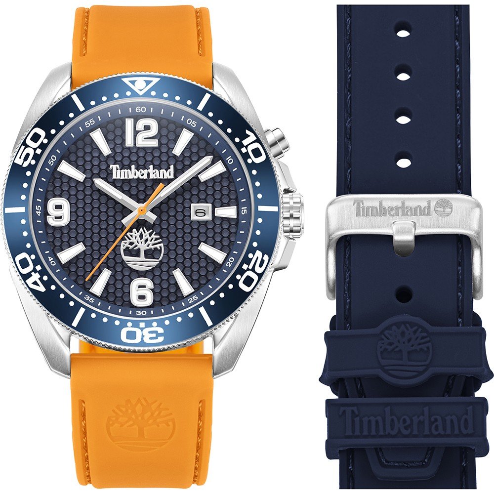 Montre timberland bleu best sale