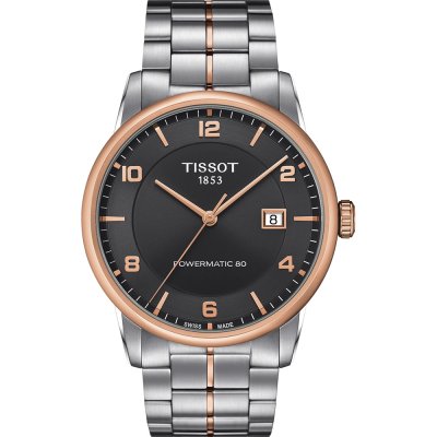 Montre Tissot T-Classic T0864072206700 Luxury Powermatic 80