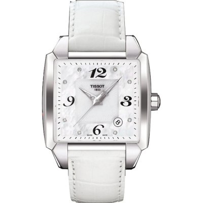 Tissot Watch Time 3 hands Quadrato White T0055101611600