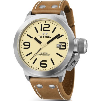 TW Steel Watch Time 3 hands Canteen Style CS12